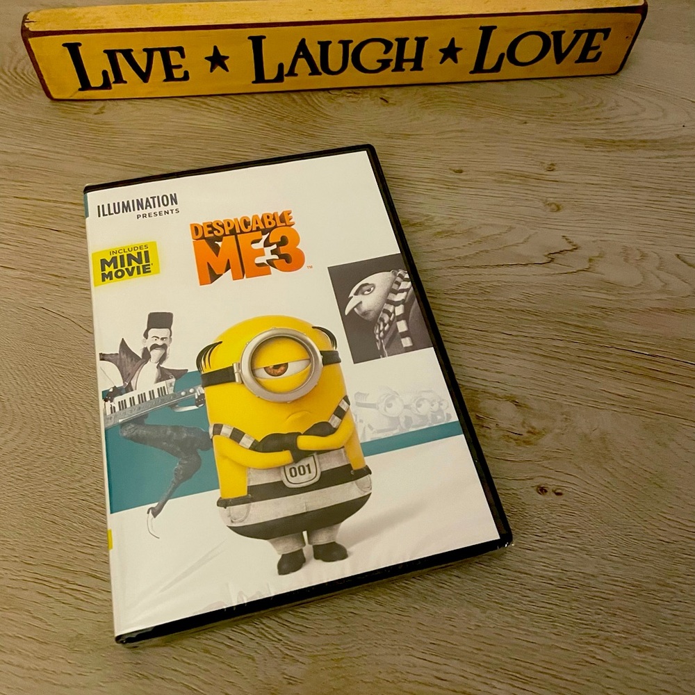 Despicable Me 3 DVD